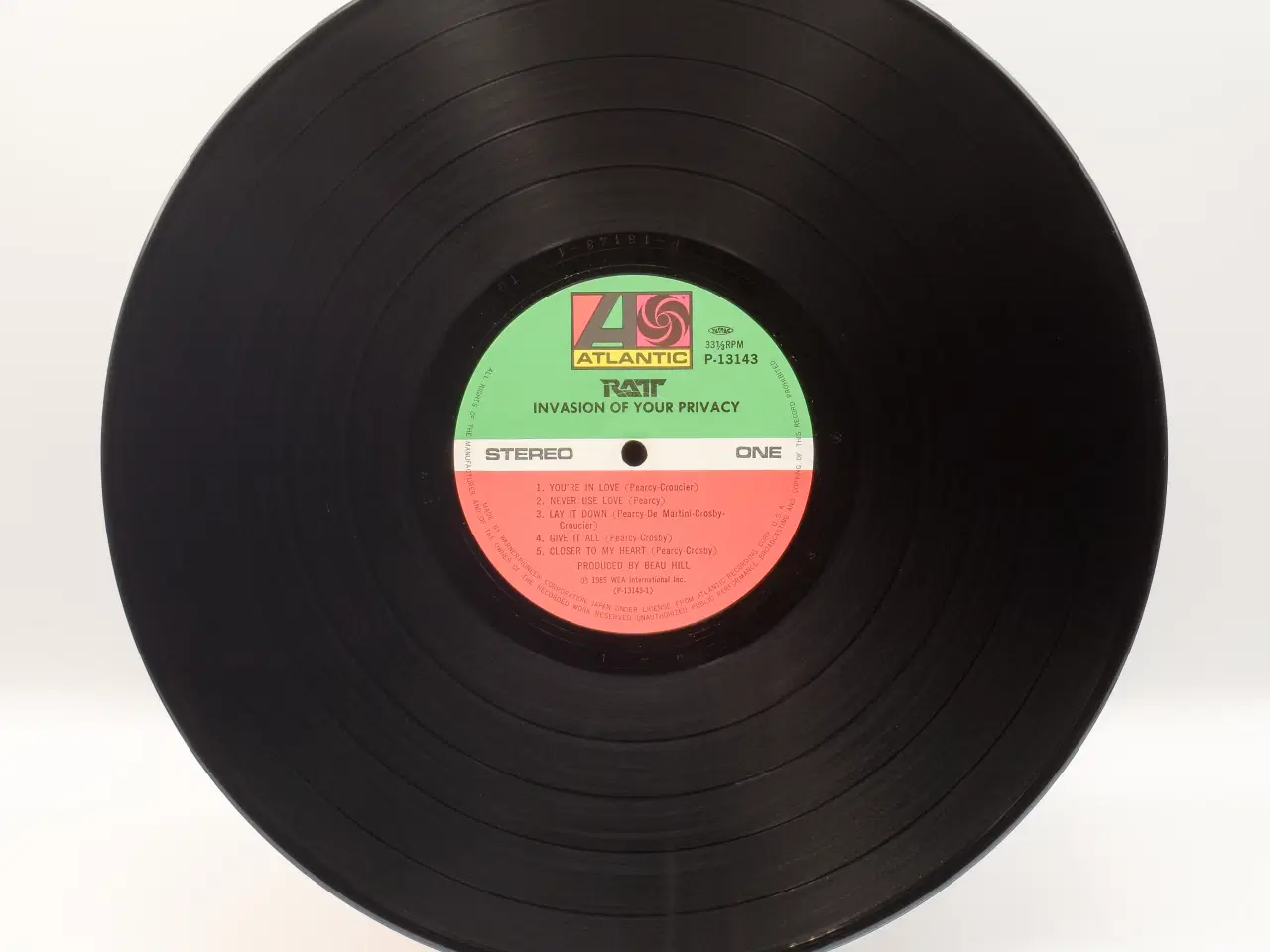 Billede 4 - Ratt – Invasion Of Your Privacy - JAPAN 1985 EX/EX