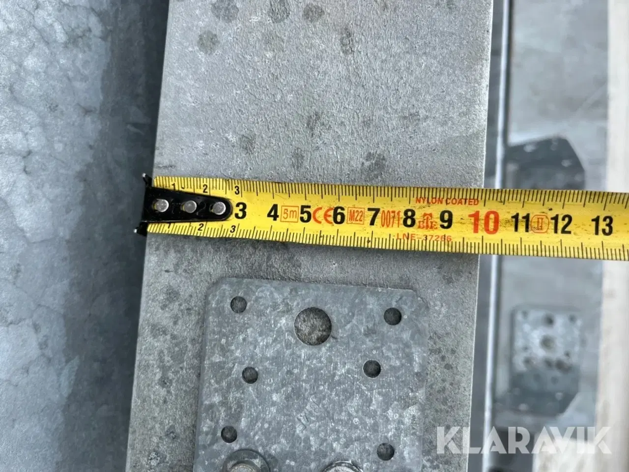 Billede 4 - Galvaniserede stålbjælker 2 styk