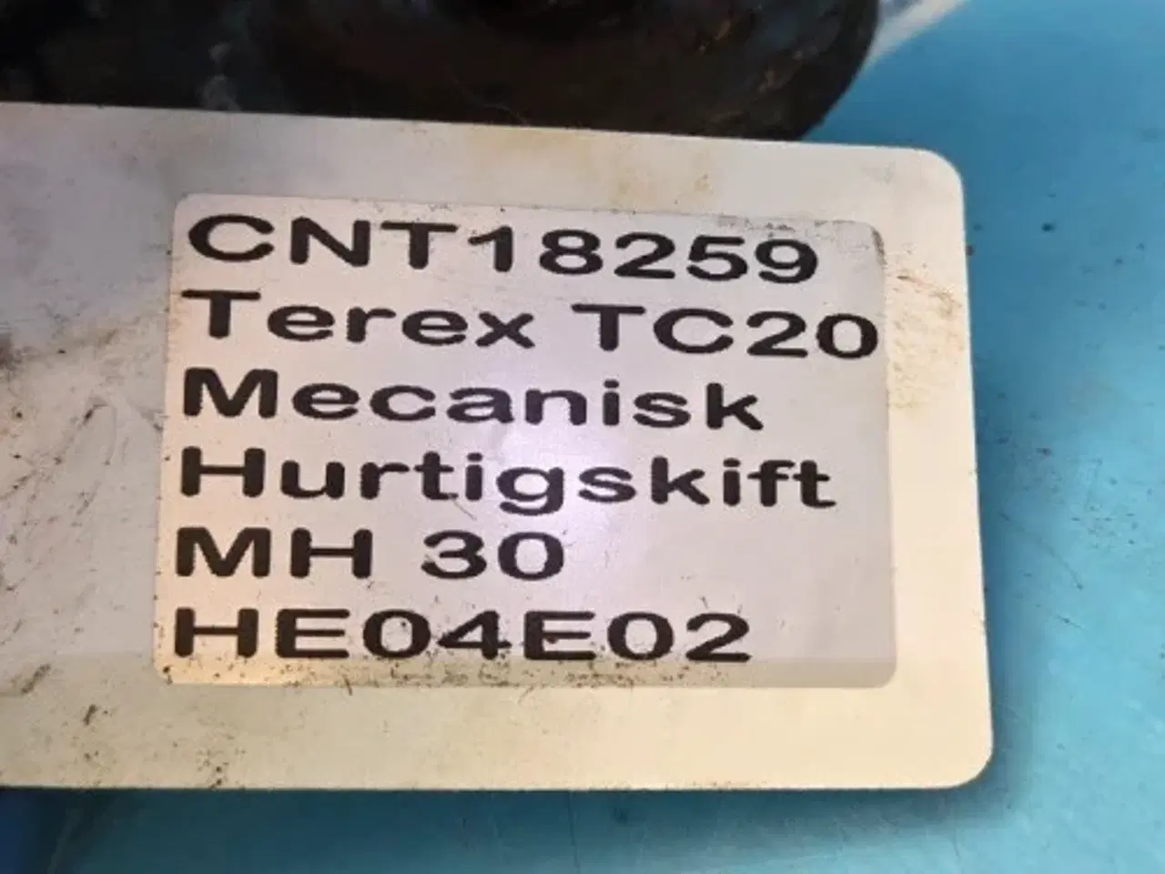 Billede 17 - Terex TC20 MH30 Mecanisk Hurtigskift