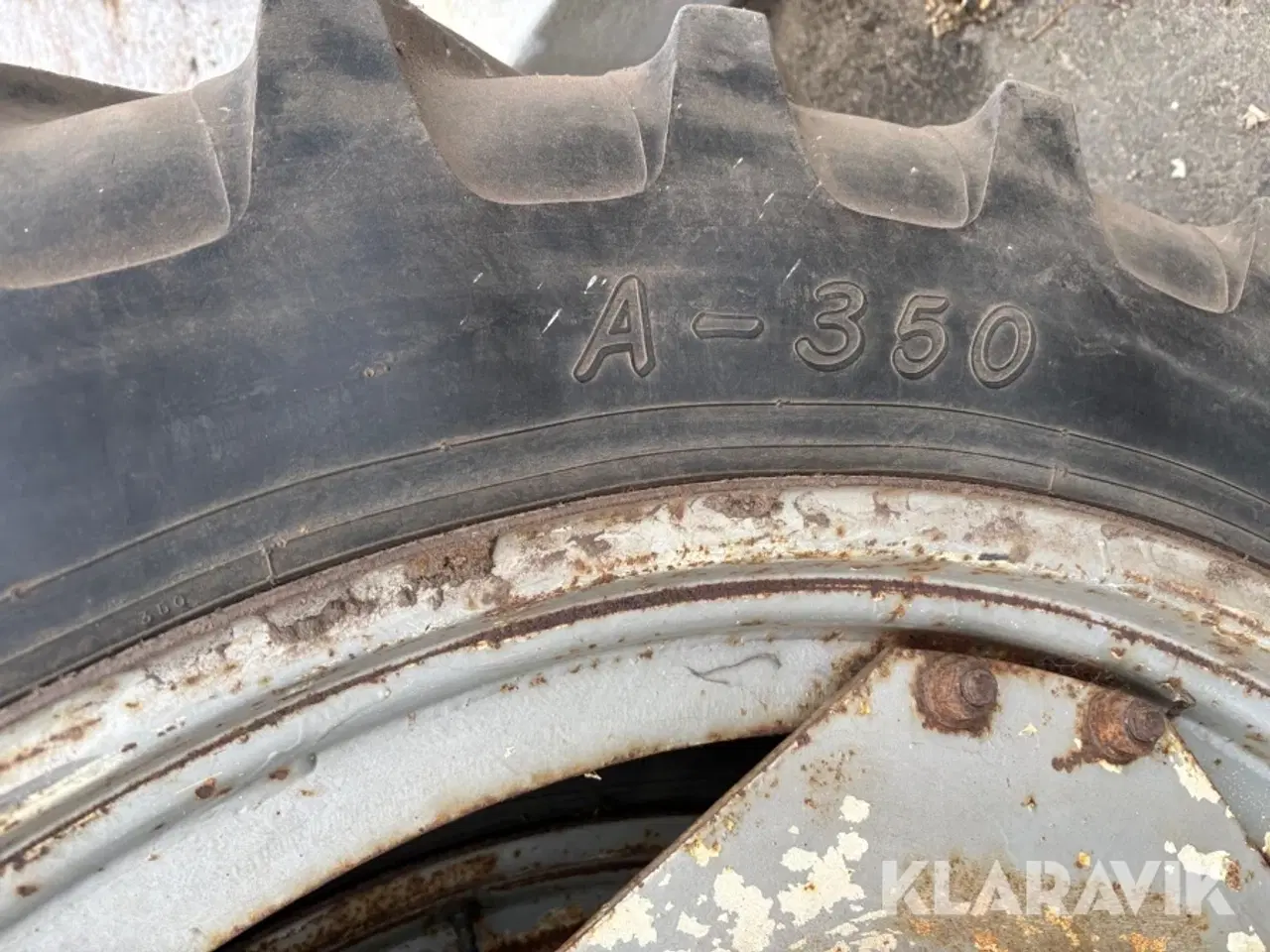 Billede 8 - Sprøjtehjul 4 styk Alliance + kléber