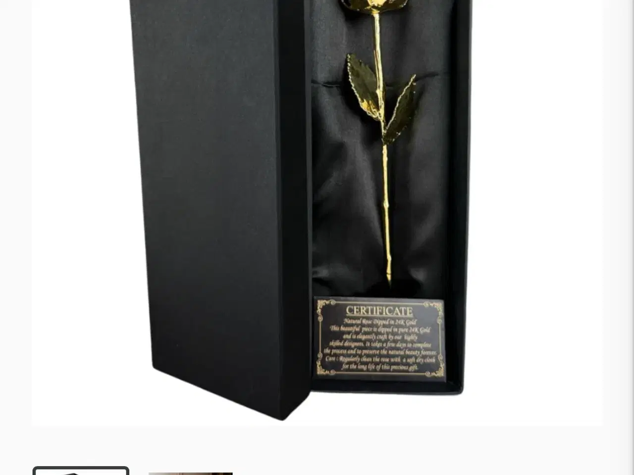 Billede 2 - Guld Rose 🌹 ( giv et bud )