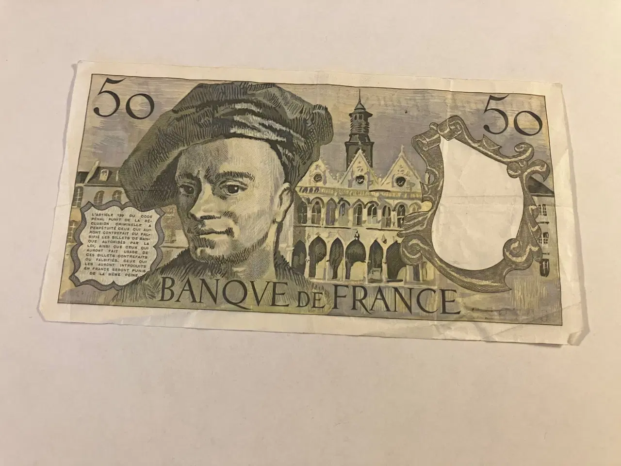 Billede 2 - 50 Francs France 1980