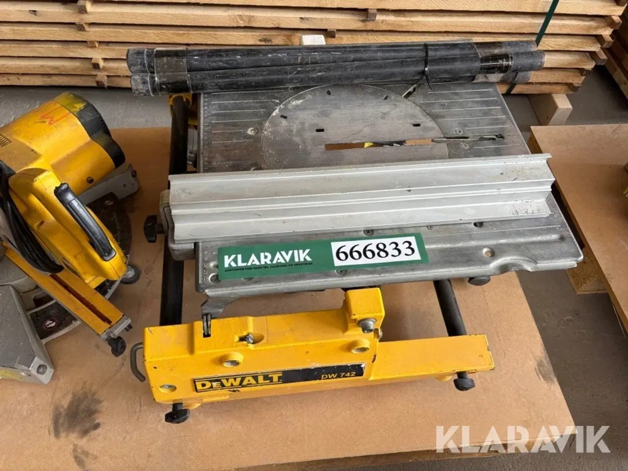 Billede 6 - Bordrundsav + kapsav Dewalt DW742 + DW707