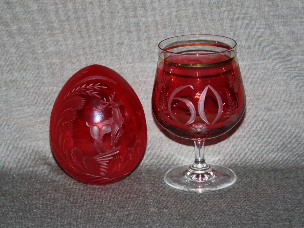 Billede 2 - Russisk glas Påske æg