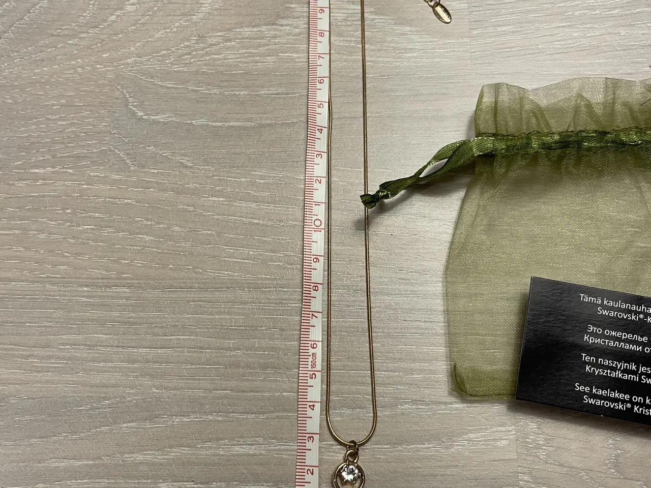 Billede 5 - Halskæde med Swarowski krystaller