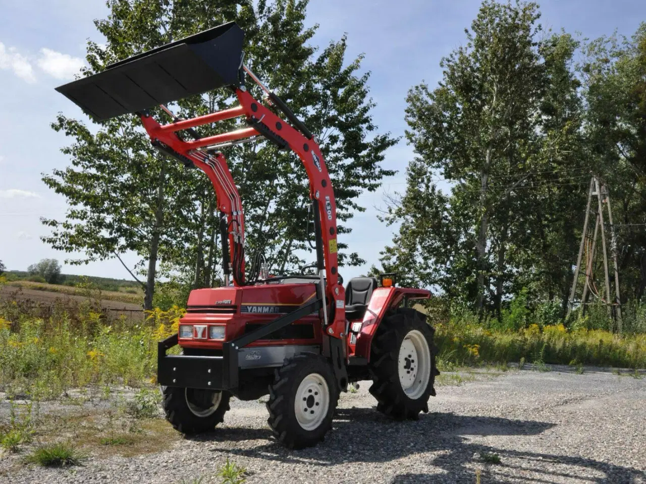 Billede 2 - Traktor - Yanmar F215D 4x4 / 21 HK
