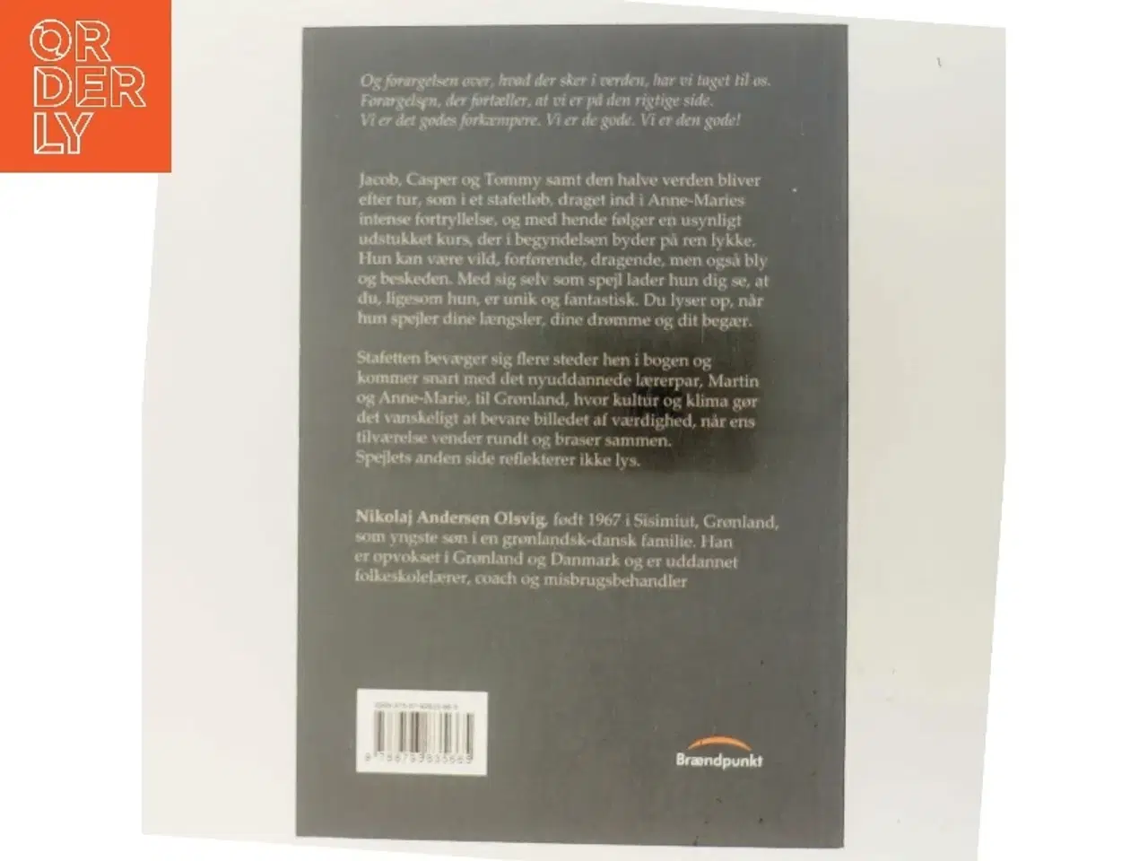 Billede 3 - Spejlstafet af Nikolaj Andersen Olsvig (f. 1967) (Bog)