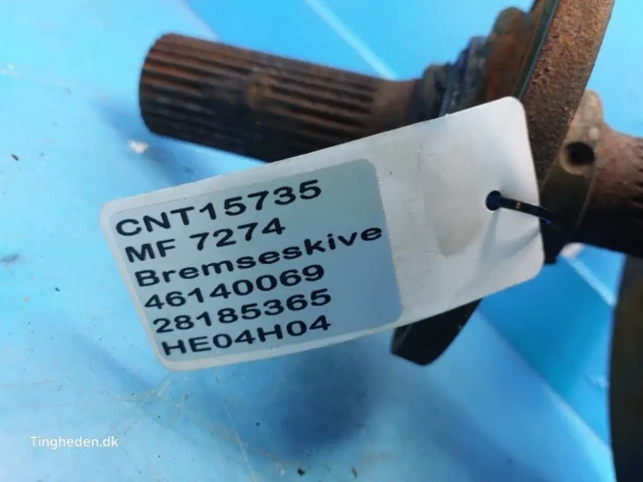 Billede 18 - Massey Ferguson 7274 Bremseskive 46140069