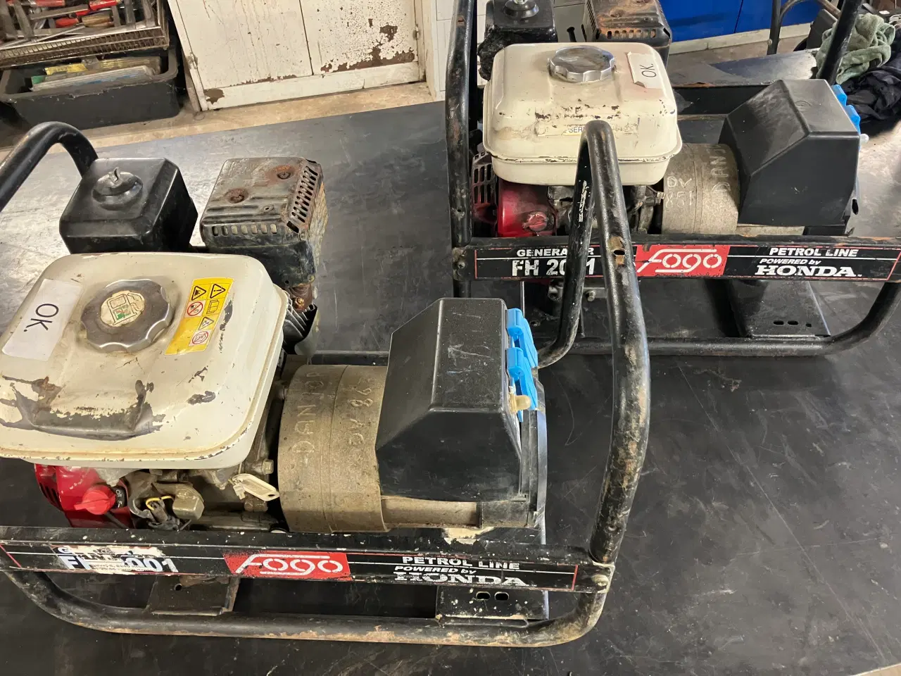 Billede 2 - Byd 2 stk Fogo FH 2001 generatorer