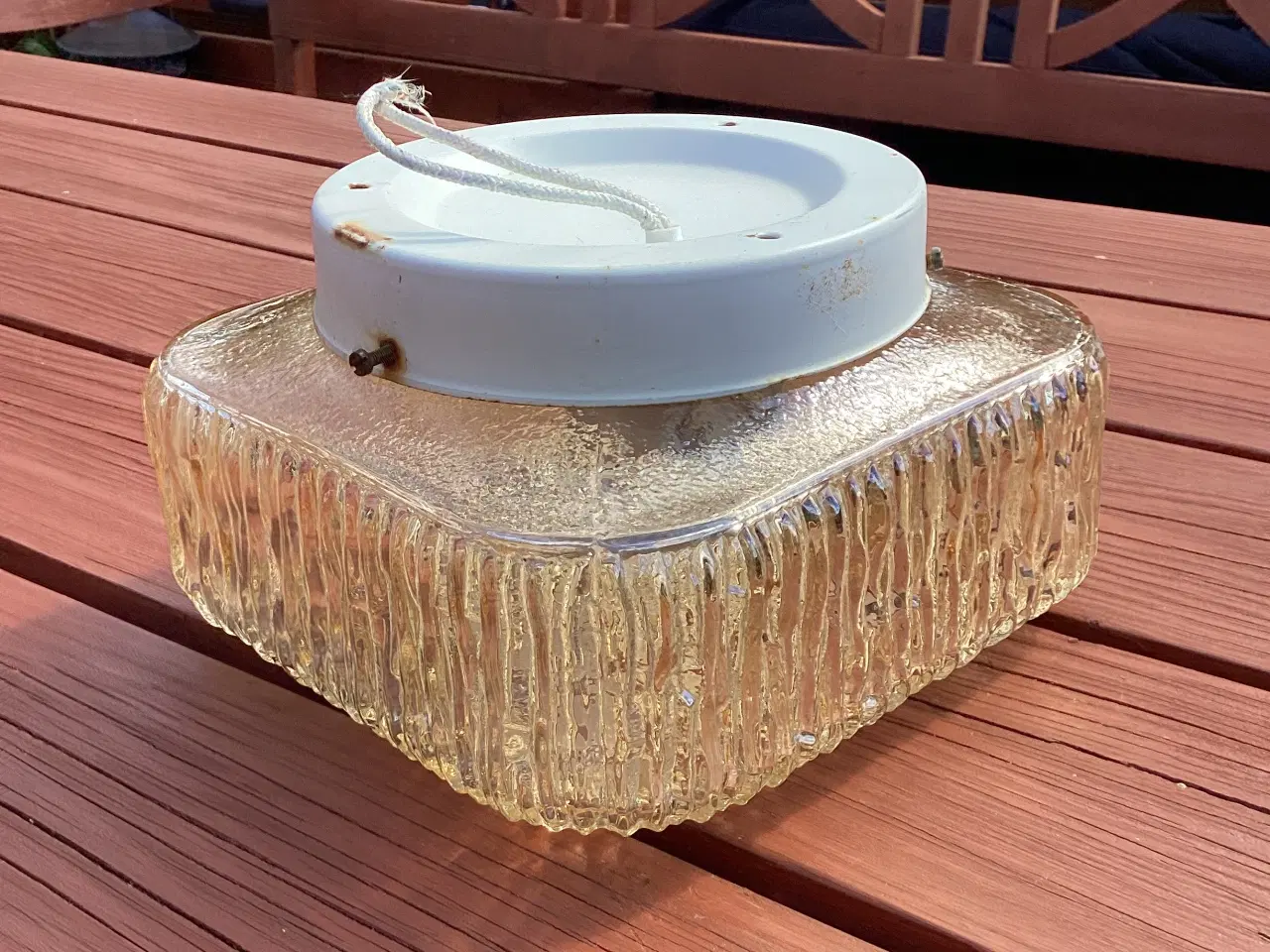 Billede 1 - Ældre loftslampe- Plafond