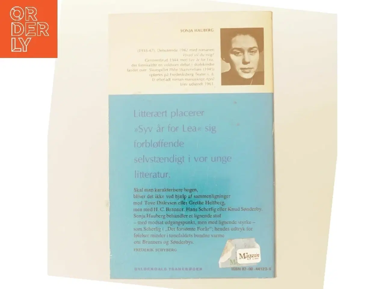 Billede 3 - Syv år for Lea af Sonja Hauberg fra Gyldendals Tranebøger af Sonja Hauberg (Bog)