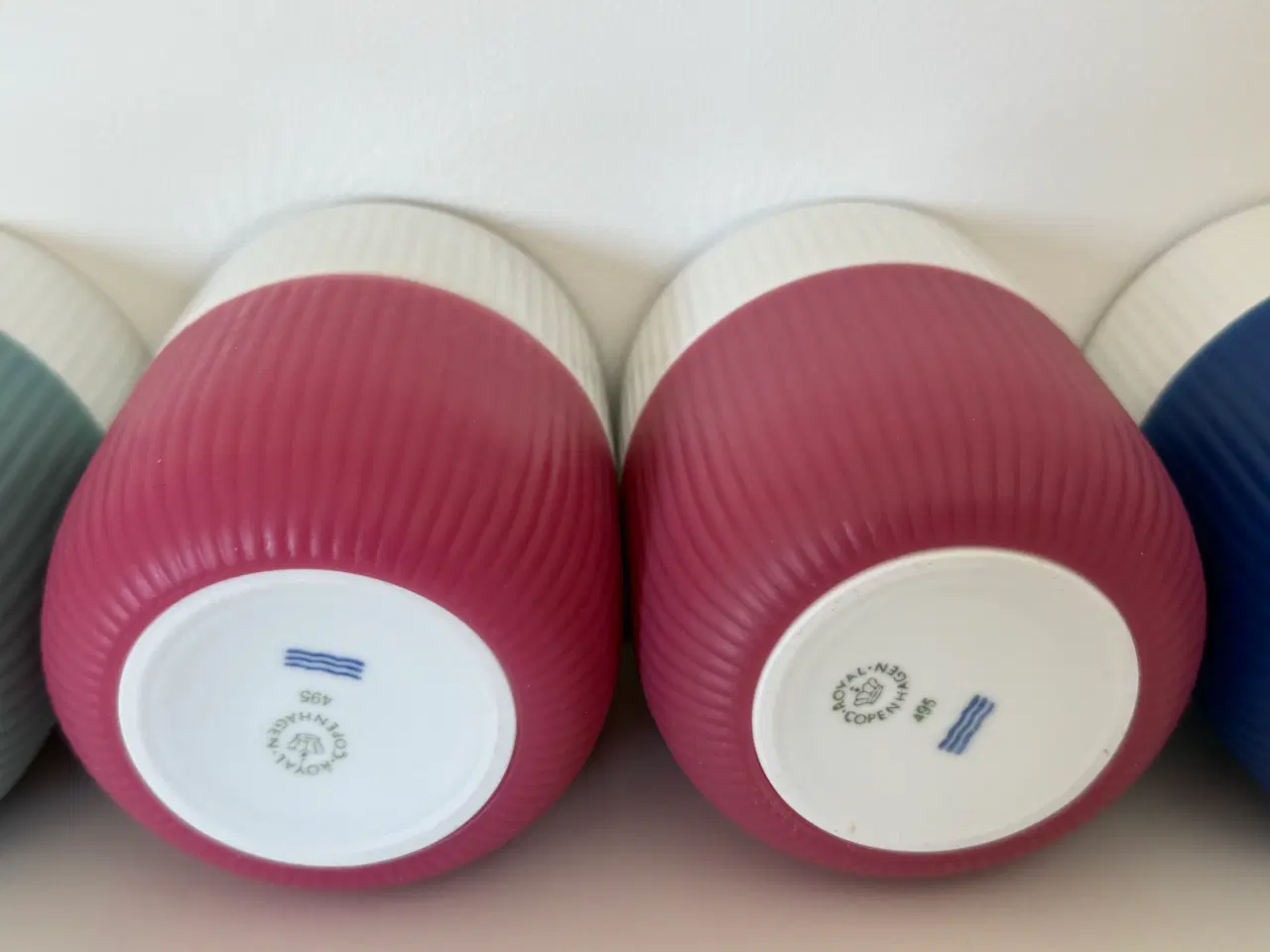 Billede 8 - Fem Royal Copenhagen Contrast krus.