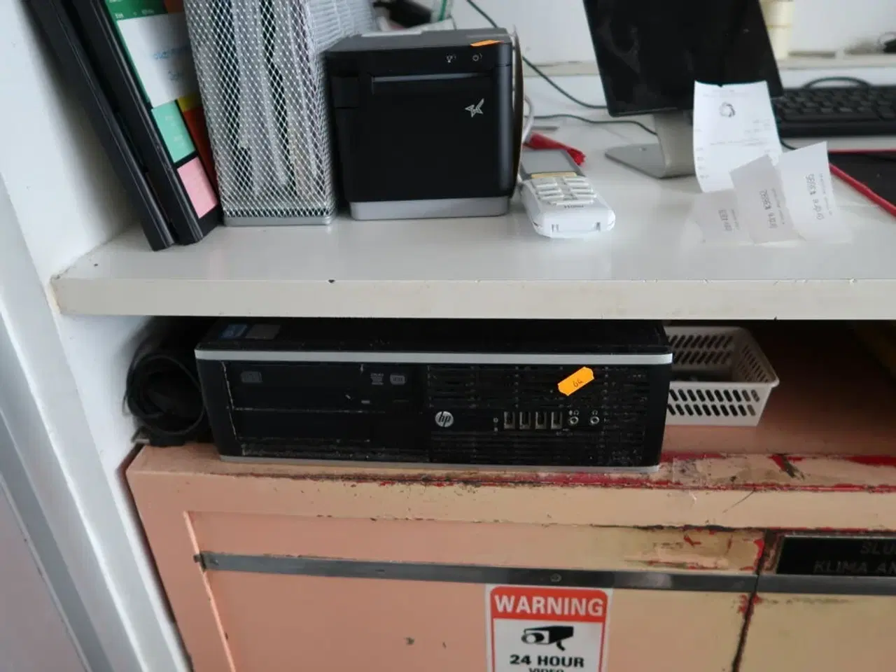 Billede 7 - Computerskærm, tastatur, mus, computer HP, bonprinter m.m.