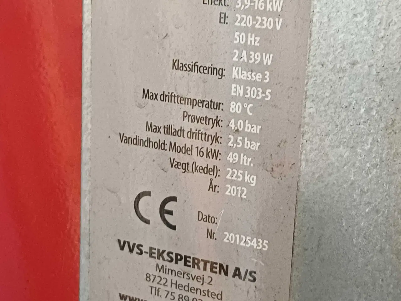 Billede 5 - Pillefyr - Biomax 16 - 3,9-16kw sælges