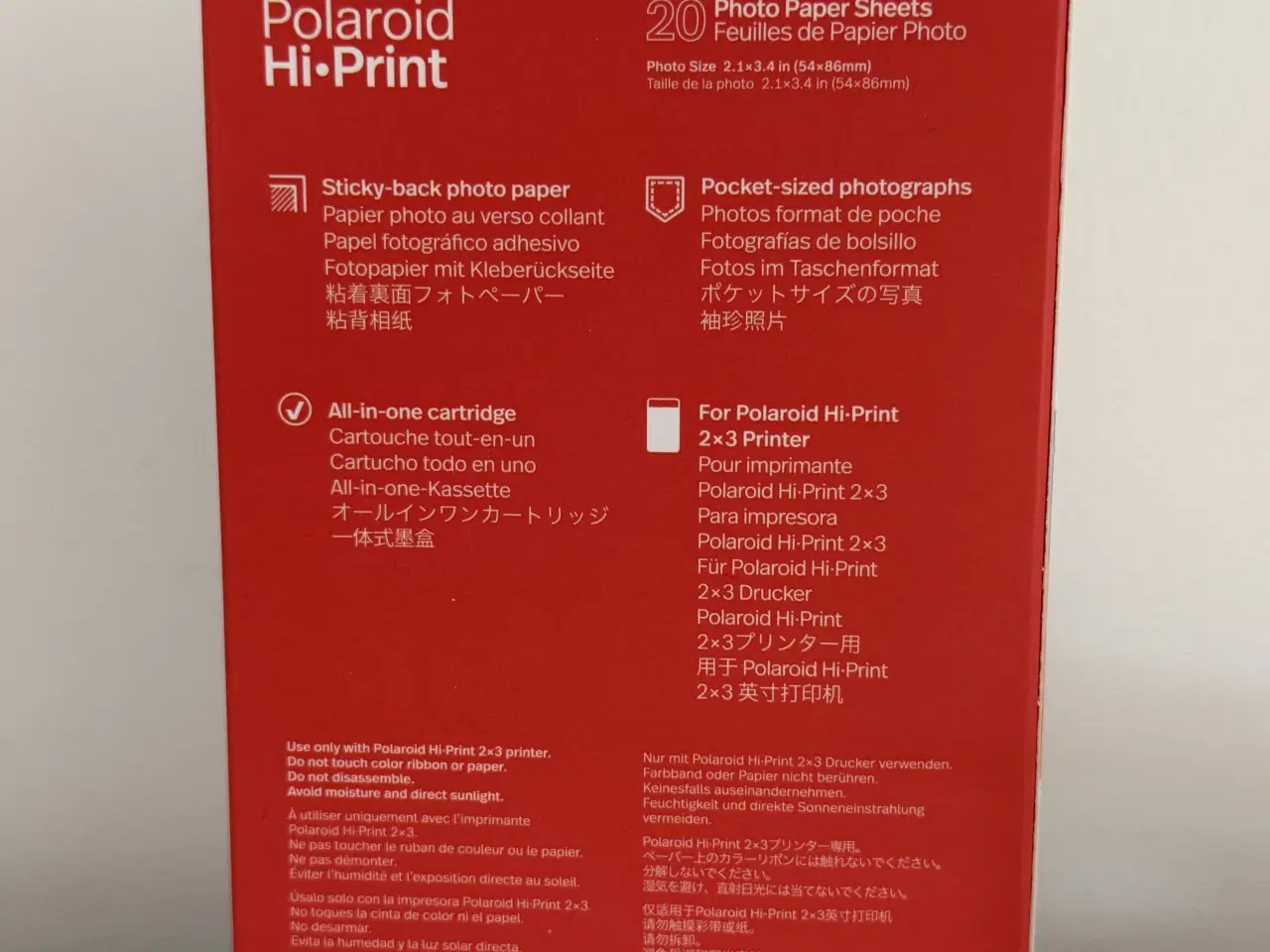 Billede 7 - Hvid mobilprinter Polaroid Hi-Print Gen 2  + 30.