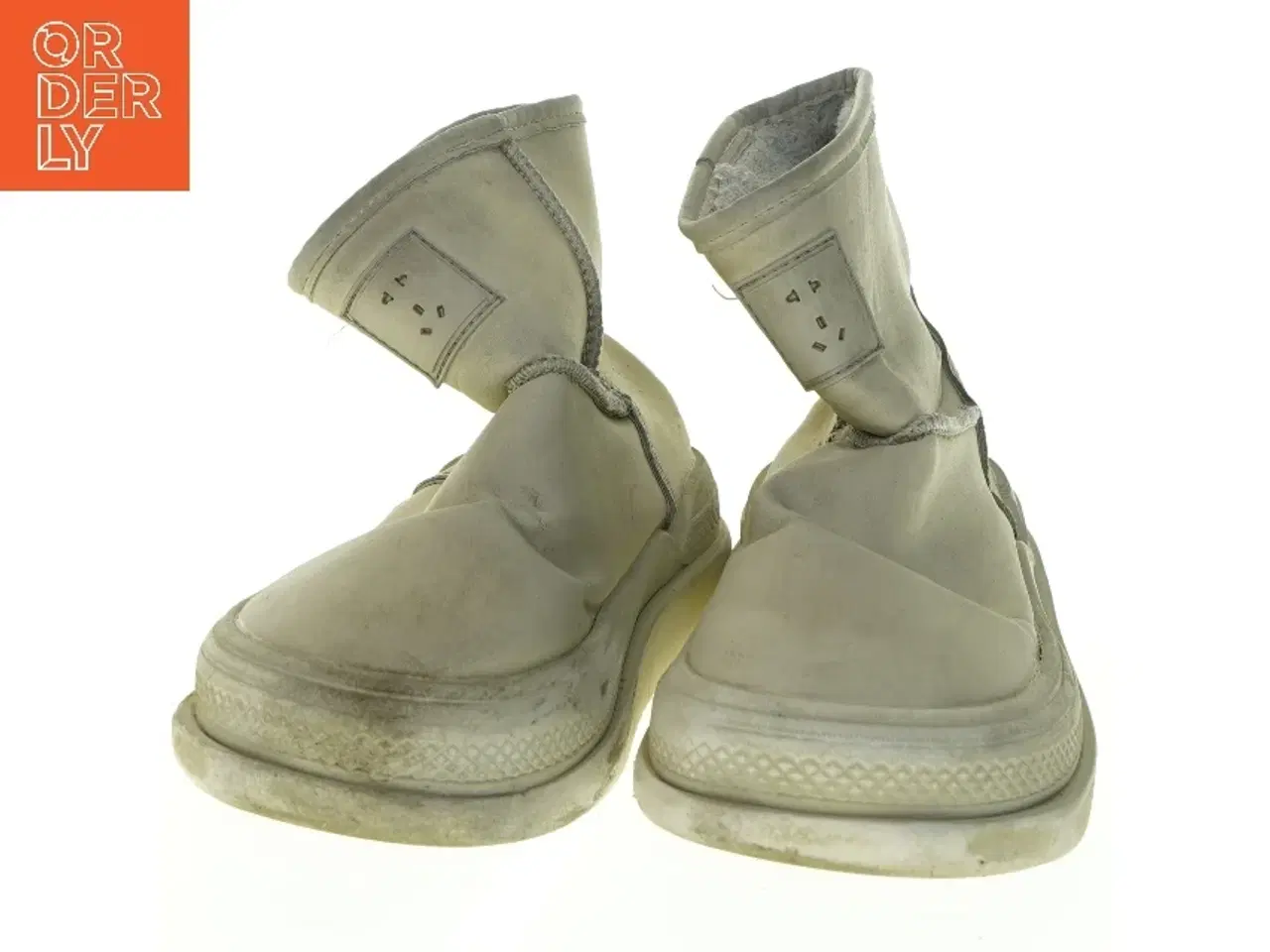 Billede 2 - Brugte beige støvler (str. 36)