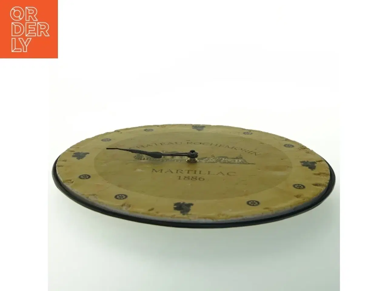 Billede 2 - Dekorativ vægur (str. Ø. 31 cm)