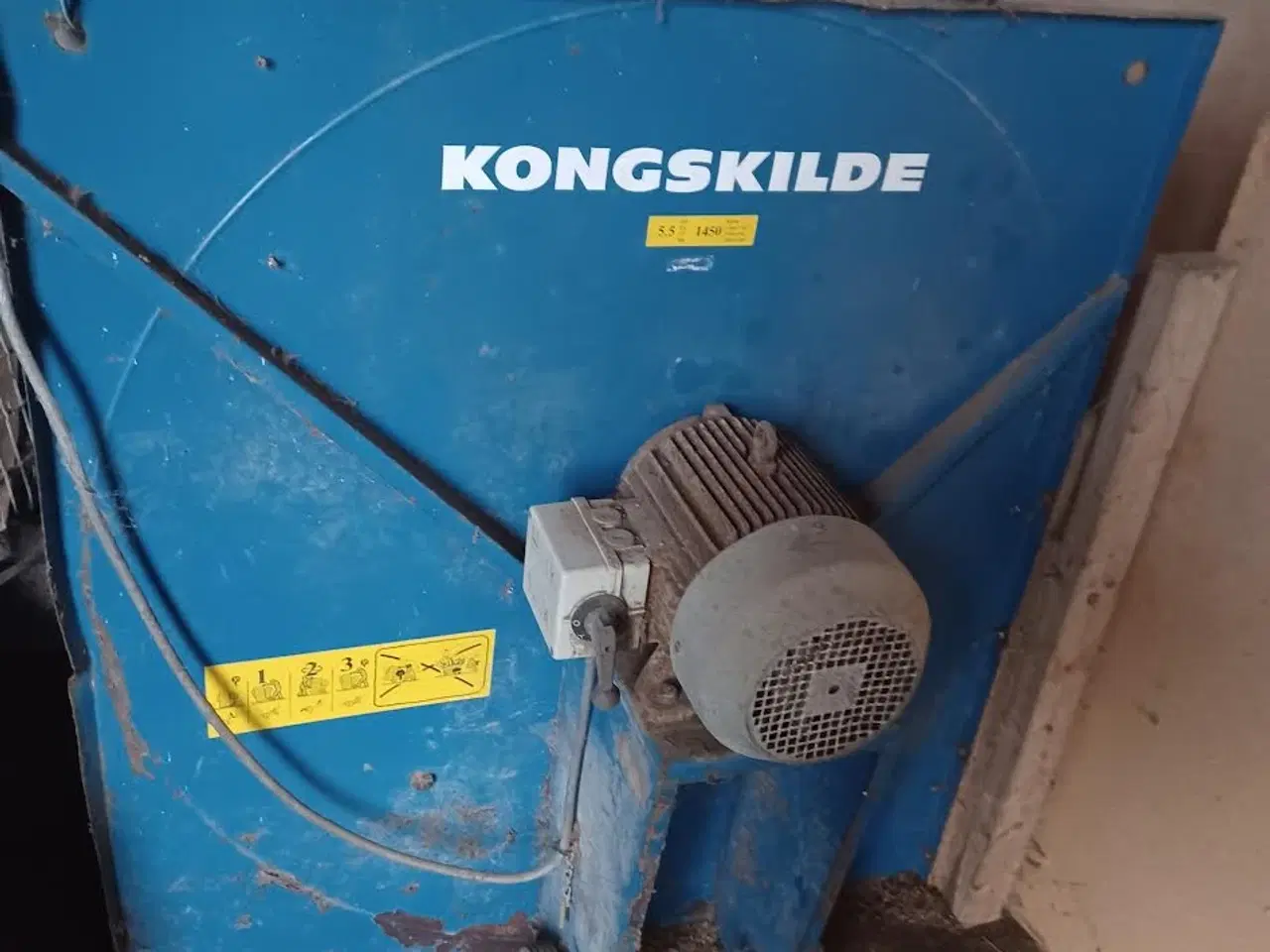 Billede 2 - Kongskilde blæser til korntørring