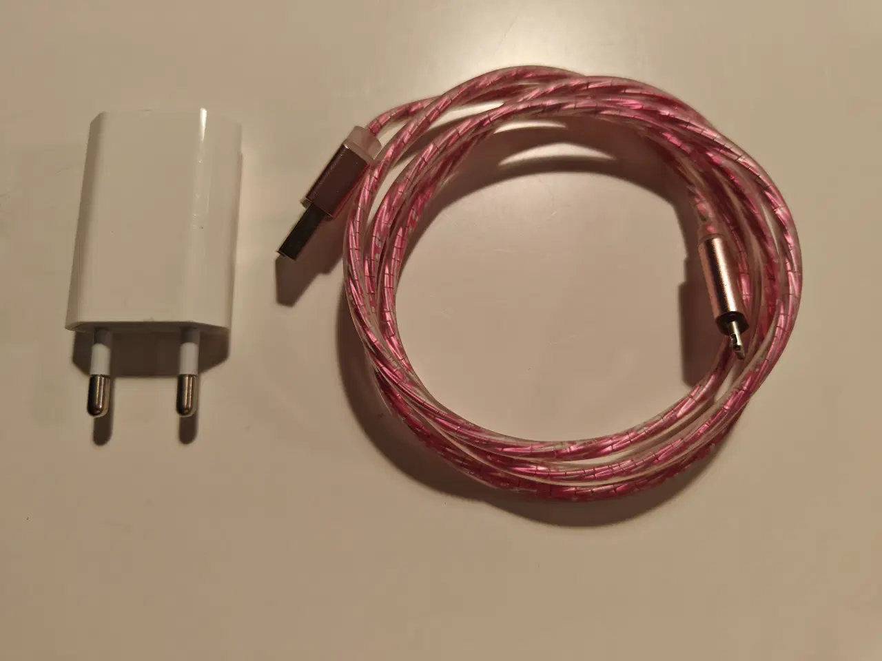 Billede 1 - Oplader, Apple Adapter og 1m. Kabel lightning