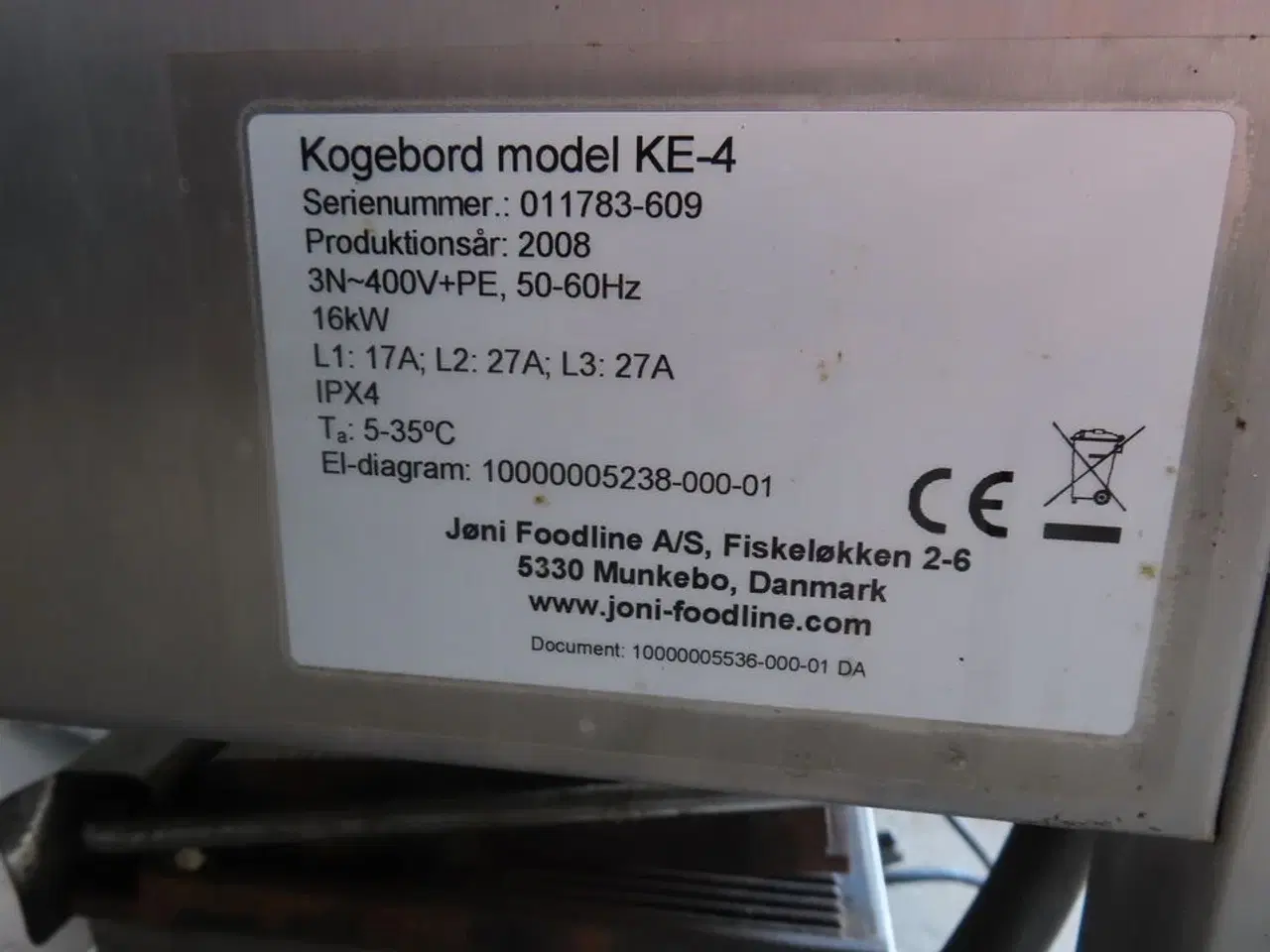 Billede 4 - Keramisk kogebord JØNI KE4