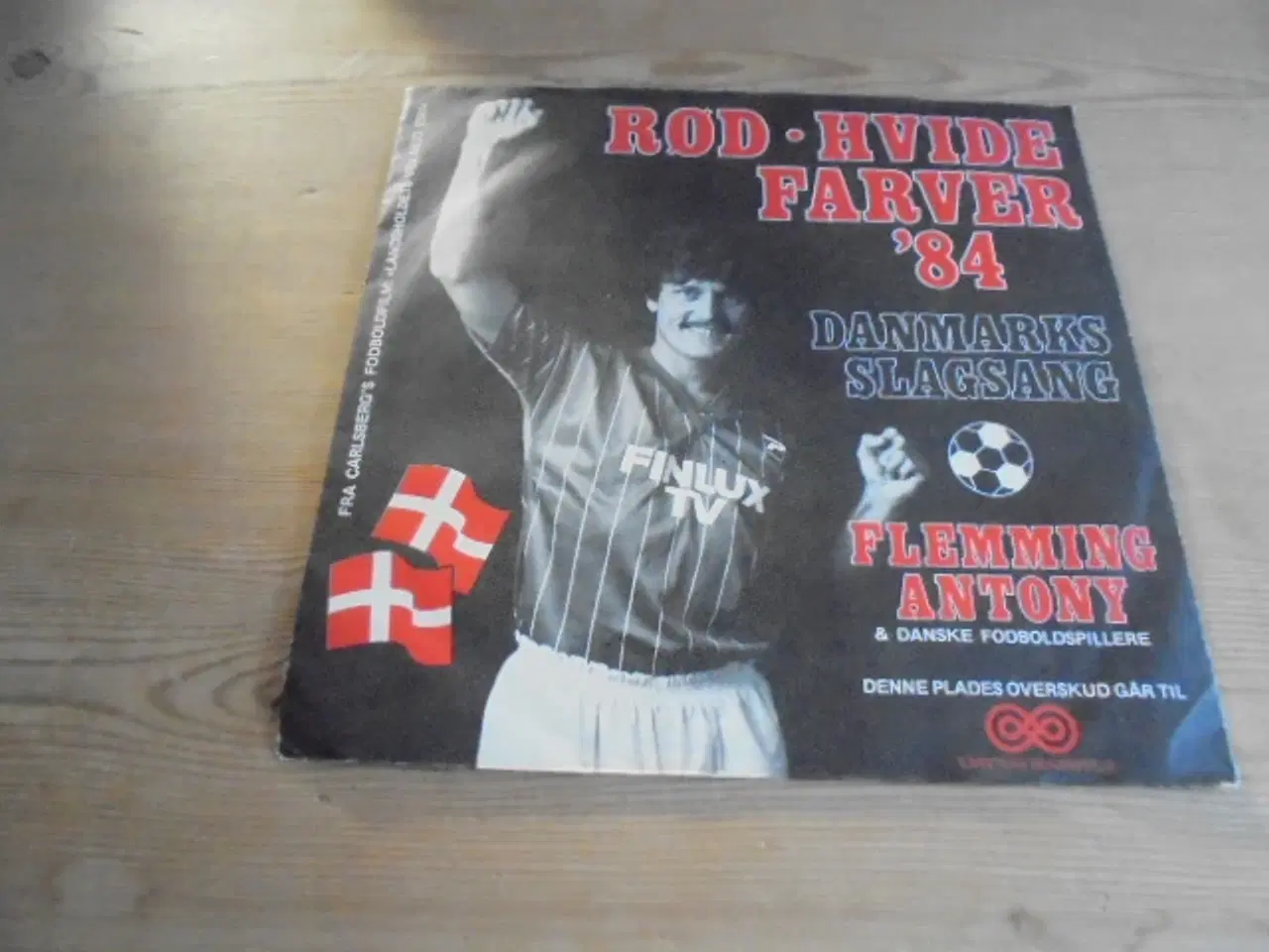 Billede 1 - Single: Rød-hvide farver ’84 – Flemming Antony