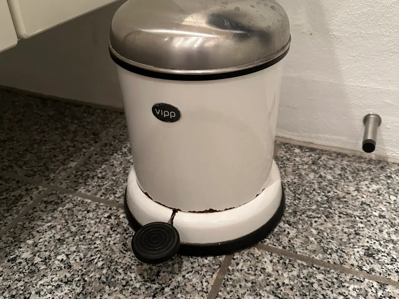 Billede 2 - Vipp gulvspand, hvid