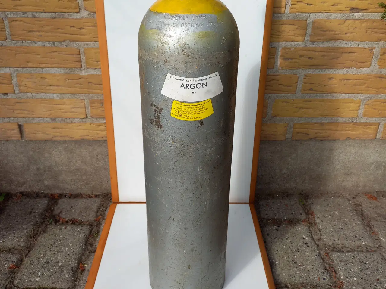 Billede 2 - 6 kg. Alu. Argon flaske