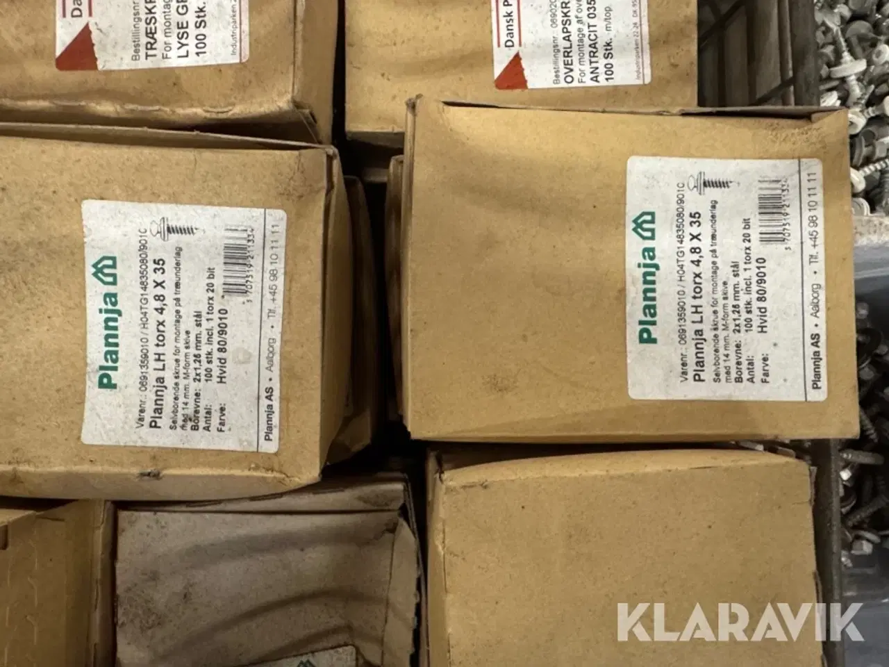 Billede 11 - Diverse skruer til stålplader LOT