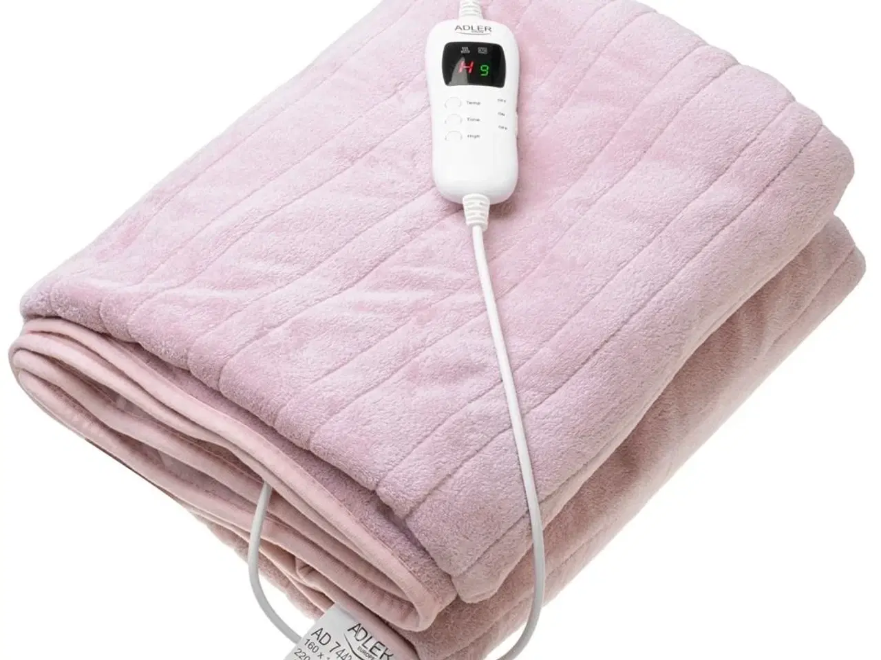 Billede 1 - Varmetæppe Adler AD 7443 – elektrisk fleece, 160 × 180 cm
