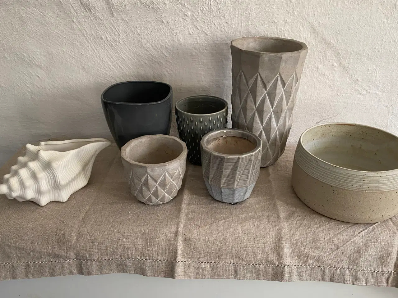 Billede 1 - 7 stk urtepotte- skjulere