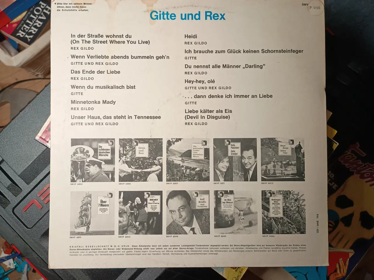 Billede 2 - Gitte und Rex. LP fra 60erne.