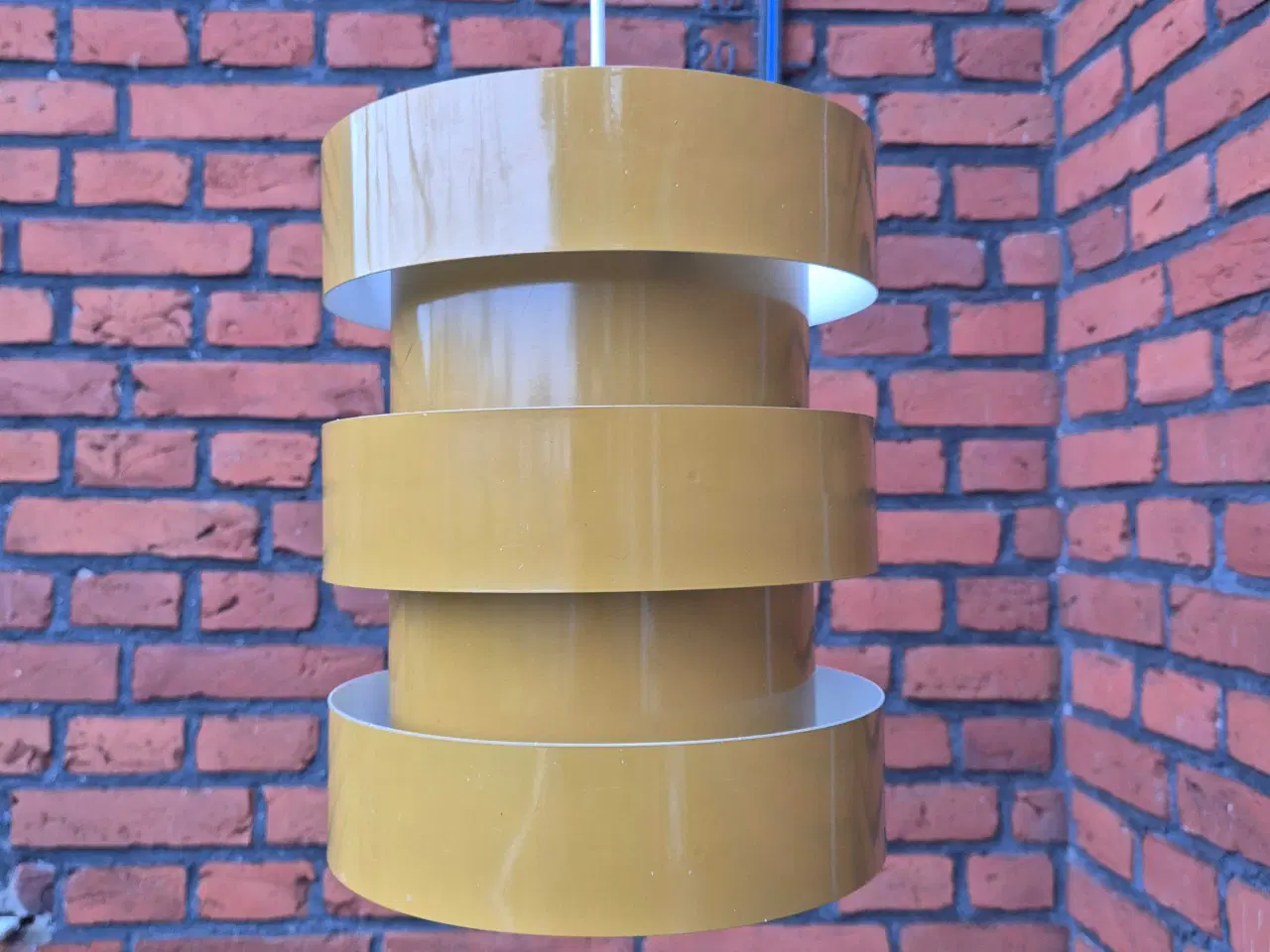 Billede 3 - Smuk karrygul Eiffel-pendel