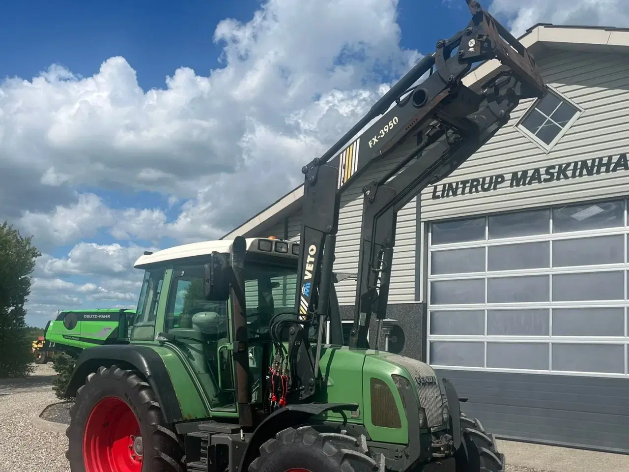 Billede 18 - Fendt 410 Vario med frontlæsser.