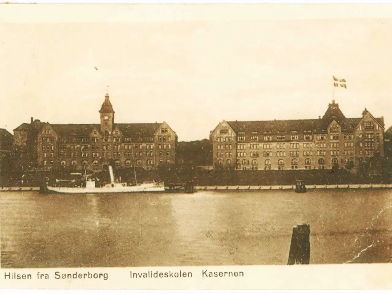 Billede 1 - Sønderborg Invalideskole og Kaserne, 1922