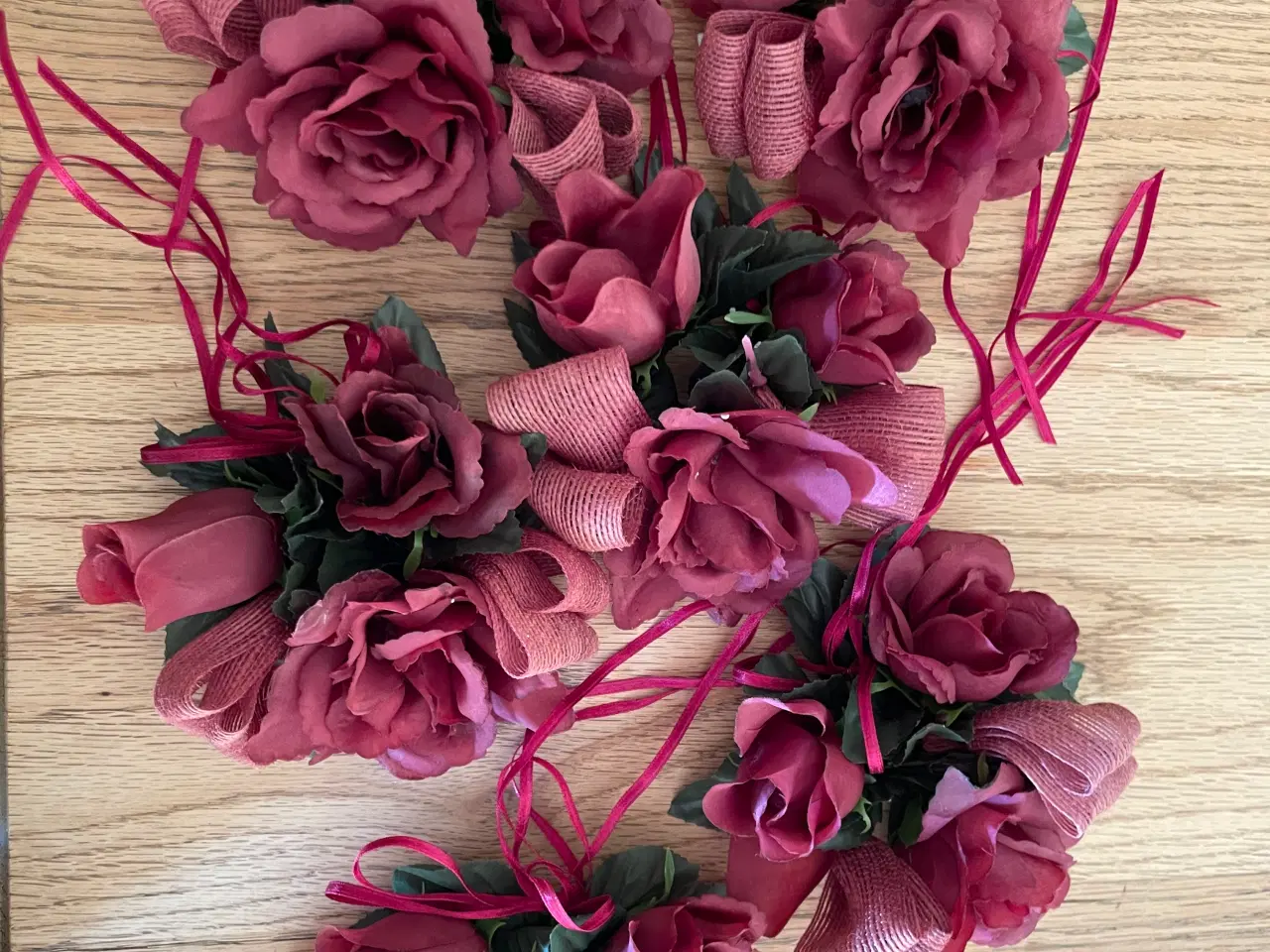 Billede 3 - Lyskranse/-manchetter til stearinlys