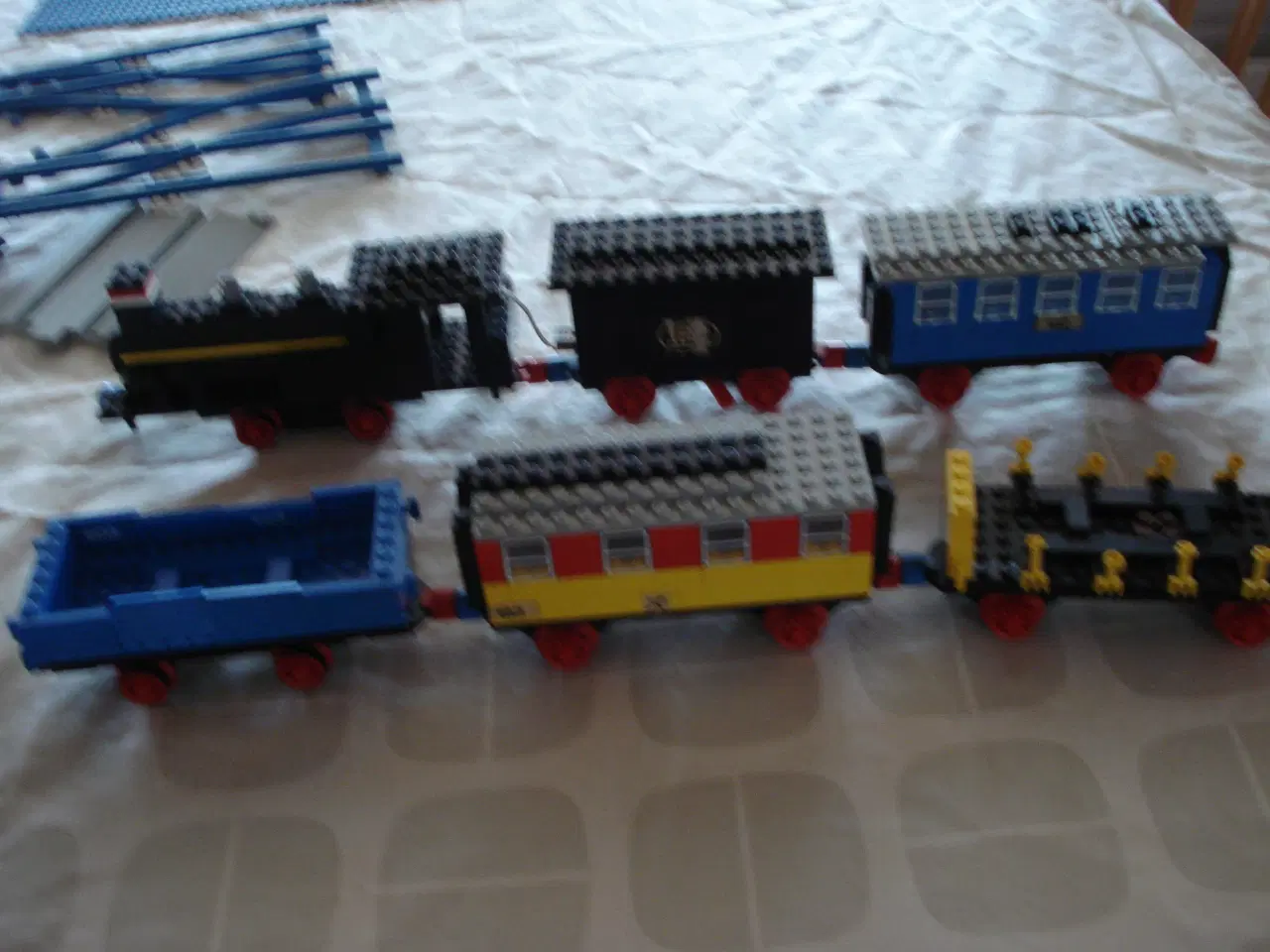 Billede 1 - Lego tog til batteri +4 kg blandet lego klodser