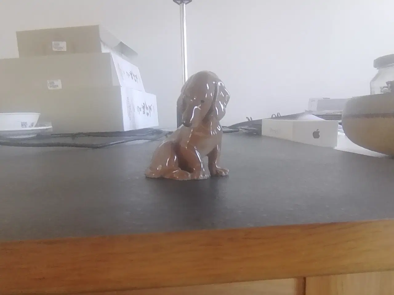 Billede 1 - Bing og Grøndahl Figur. Gravhund No. 1755.