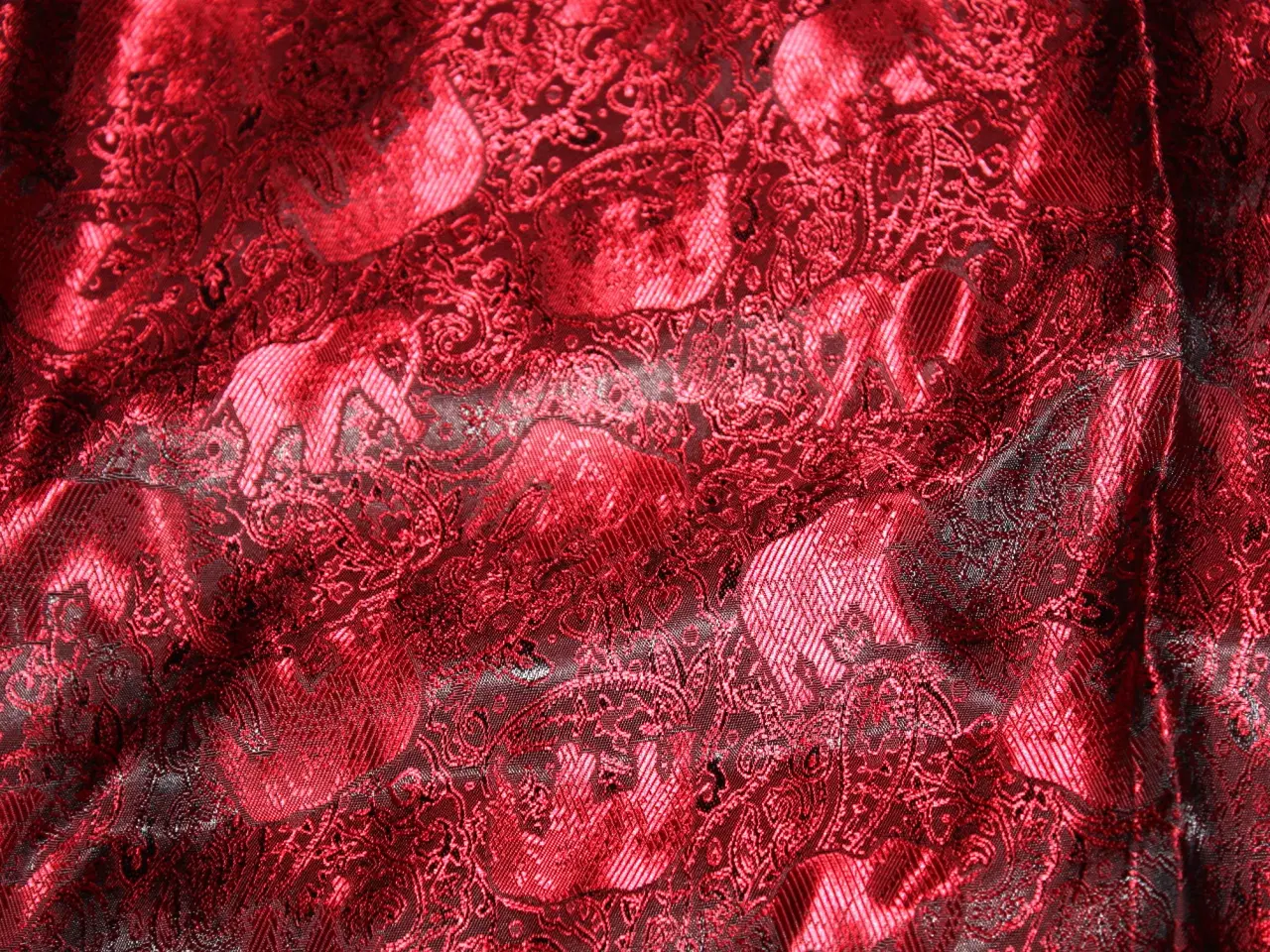 Billede 7 - Silke tørklæde med elefanter 176 cm x 67 cm