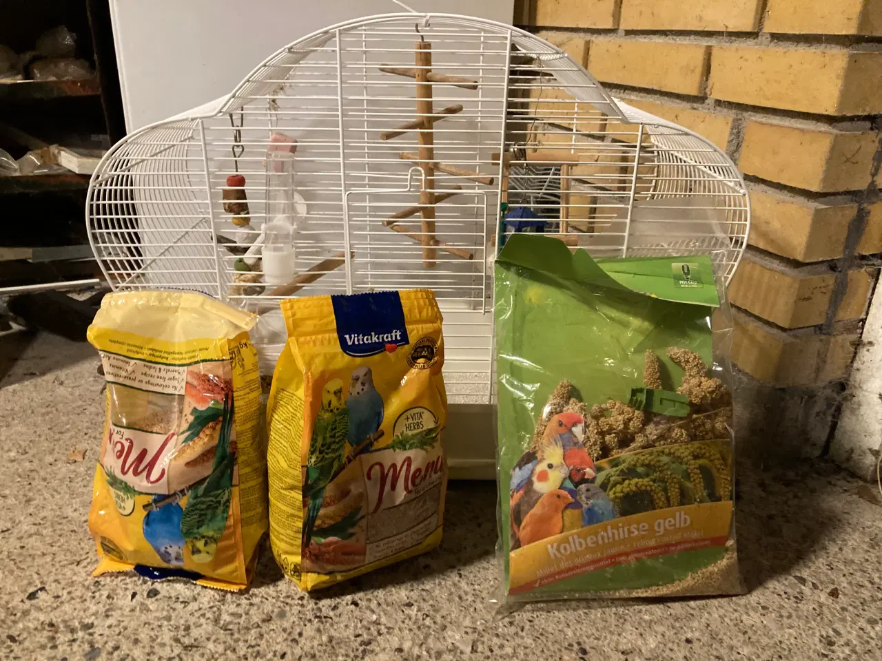 Billede 1 - Undulat bur med foder