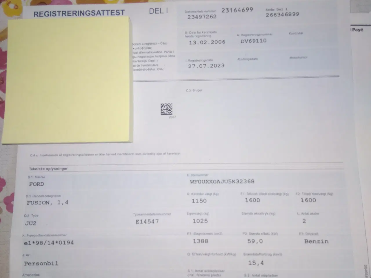 Billede 6 - Ford fusion 1,4. 2006