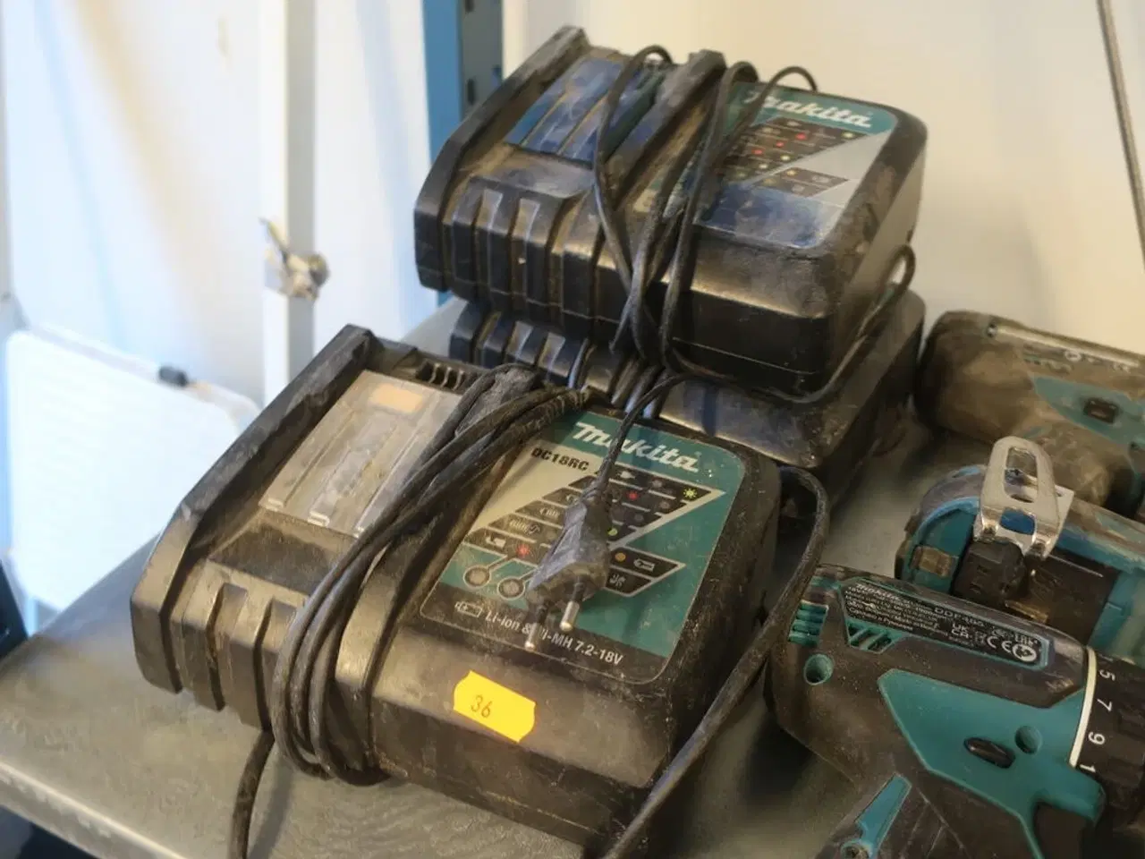 Billede 8 - 5 stk. el-værktøj MAKITA og 3 stk. lader, uden batterier