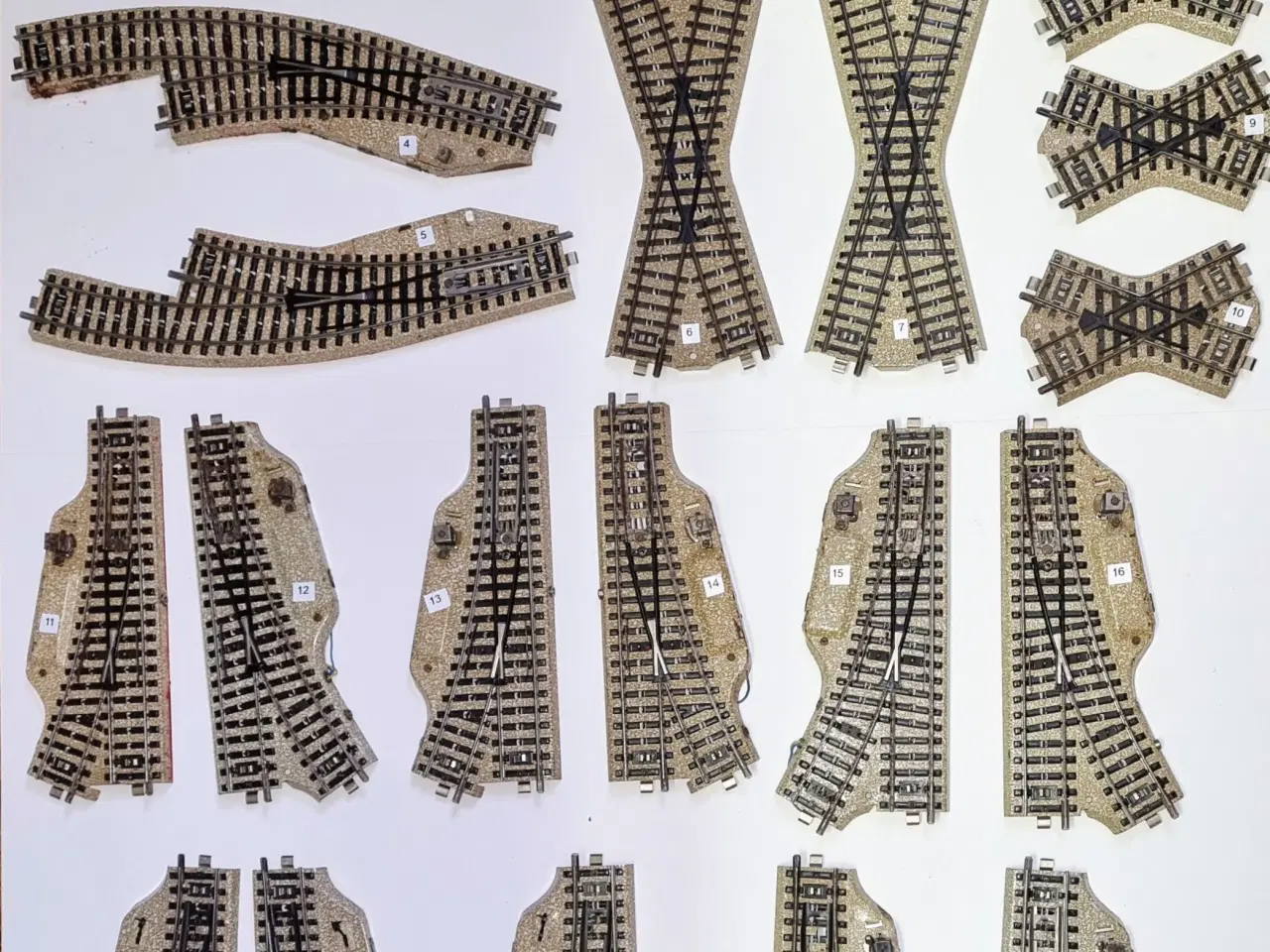 Billede 1 - Märklin sporskifter og kryds type M