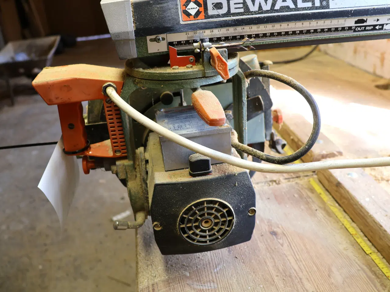 Billede 5 -  Dewalt power shop DW125 radialarm sav
