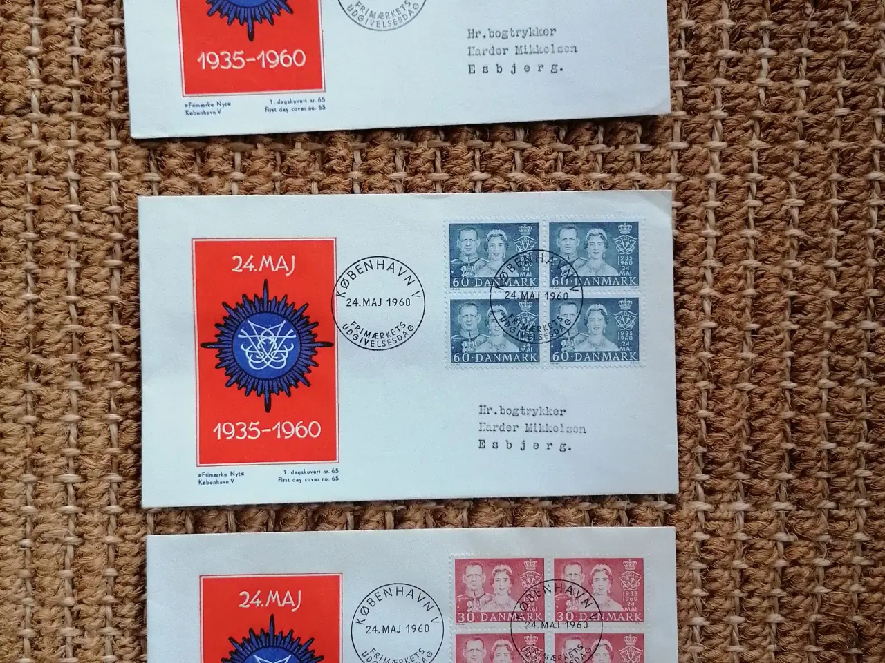 Billede 3 - Førstedagskuverter og ustemplede frimærkemapper