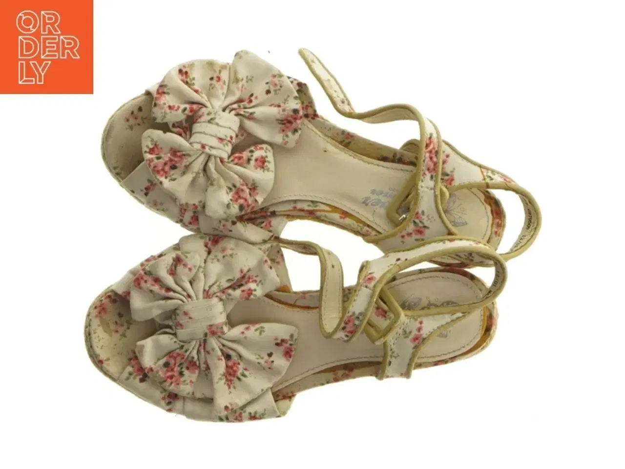 Billede 5 - Plisserede espadrille wedges fra Bluezoo (str. 32)