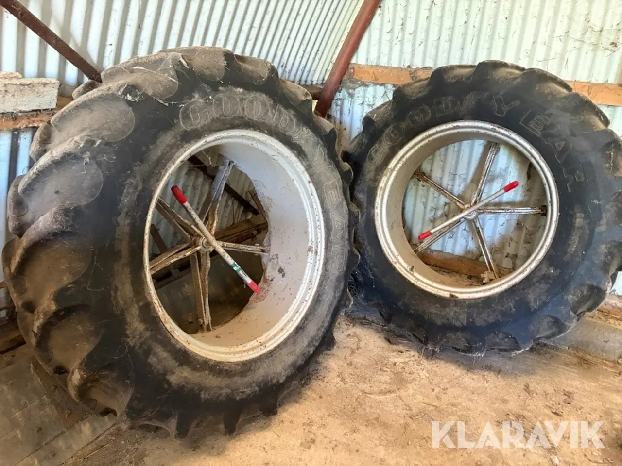 Billede 1 - Tvilling hjul Goodyear 2 styk