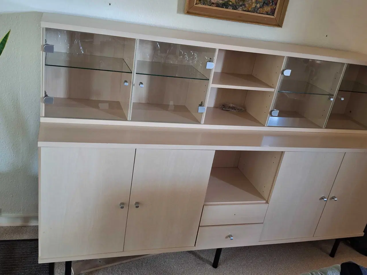 Billede 1 - Vitrine/skænk