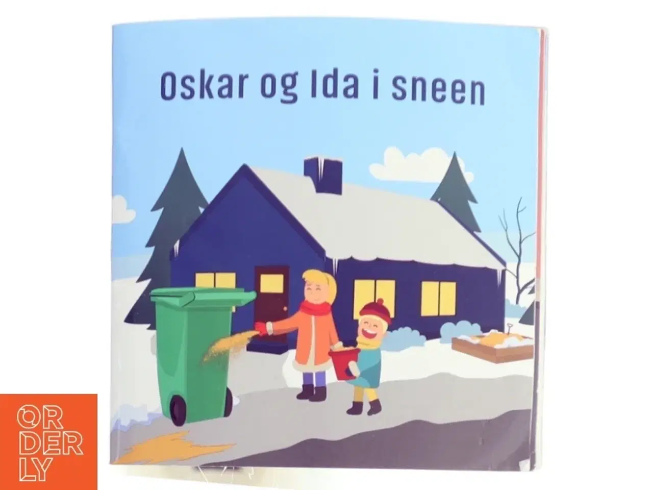 Billede 1 - Oskar og Ida i sneen (Bog)