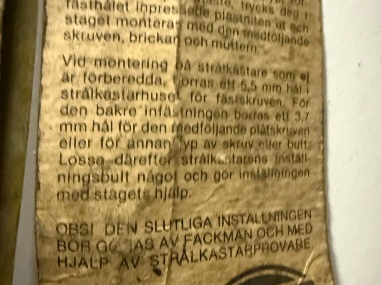 Billede 12 - Hella 2-punktsbeslag til ekstralygter