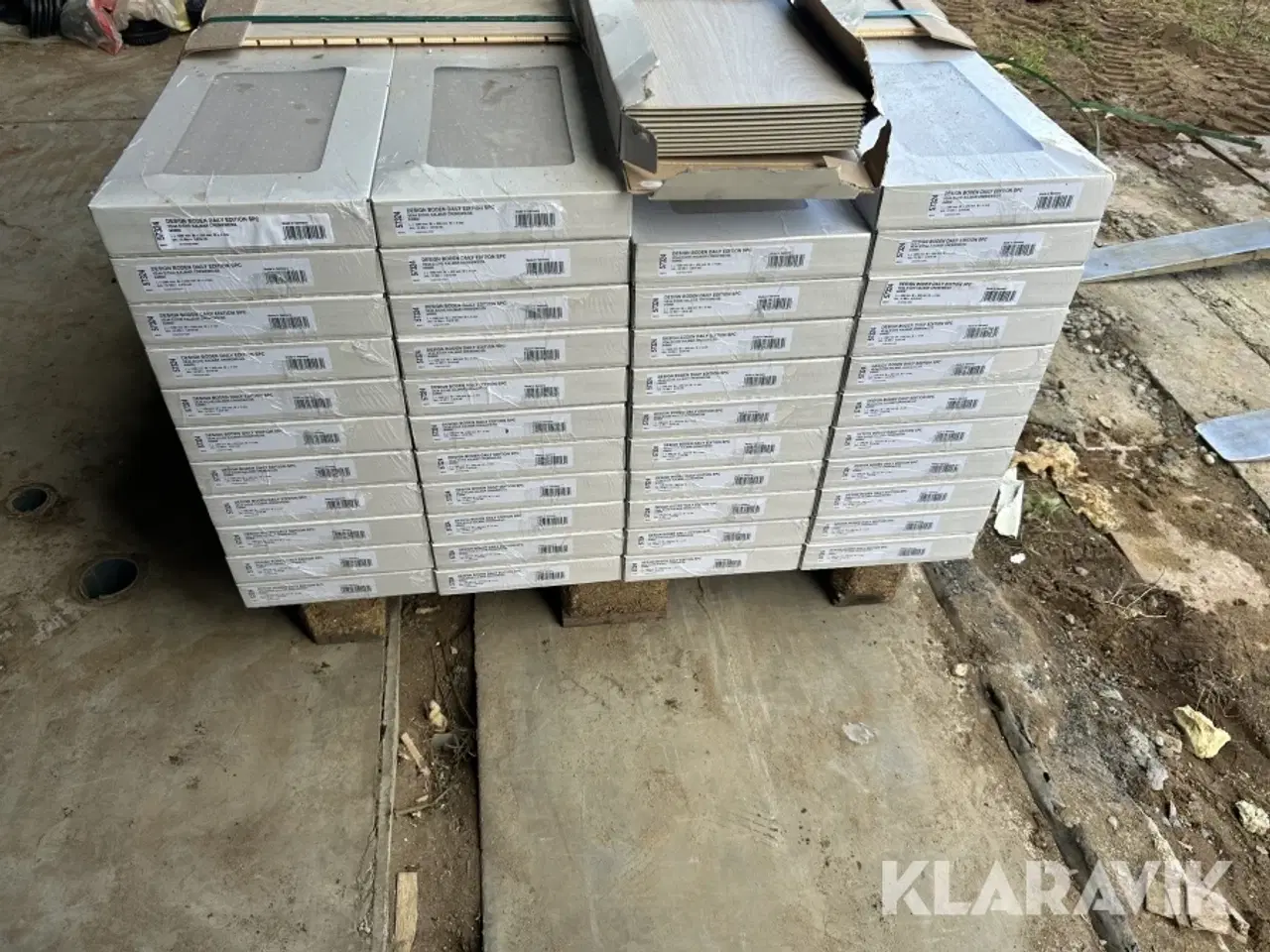 Billede 3 - Gulv Haro SPC VE44 Kalmar cremehvid 115 m2
